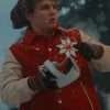 Austin Kane The Santa Clauses (2022) Cal Red Varsity Jacket