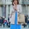 Autumn Reeser The Wedding Veil Wool Coat