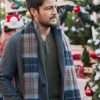 Tyler Hynes Time for Him to Come Home for Christmas (2022) Grey Coat