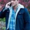 Alan Ritchson TV Series Titans Blue Shearling Jacket