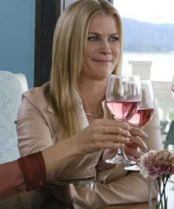 Alison Sweeney The Wedding Veil Leather Jacket