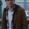 Wednesday Season 01 Tyler Galpin Brown Jacket