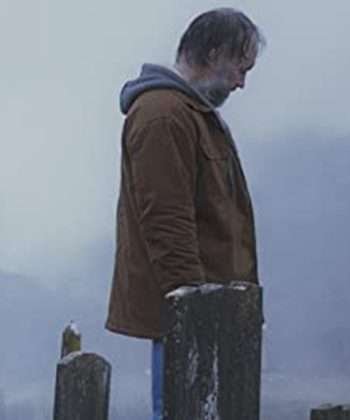 Scott A. Martin Union Movie Landis Foster Brown Cotton Jacket