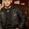 Heart Vince Rillon Black Leather Jacket