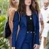 Blonde Norma Jeane Blue Blazer Coat