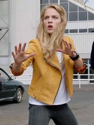 Power Rangers Jacqueline Scislowski Biker Jacket