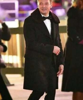 Clint Barton Hawkeye Jeremy Renner Black Trench Coat