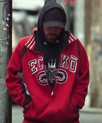 Good Time Robert Pattinson Vintage Ecko Unltd Red Jacket