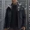 The Blacklist Hisham Tawfiq Black Hooded Jacket