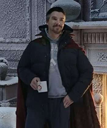 Doctor Strange Spider Man No Way Home 2021 Blue Jacket