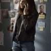 The Blacklist Megan Boone Black Biker Jacket