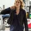 The Blacklist Megan Boone Black Leather Jacket