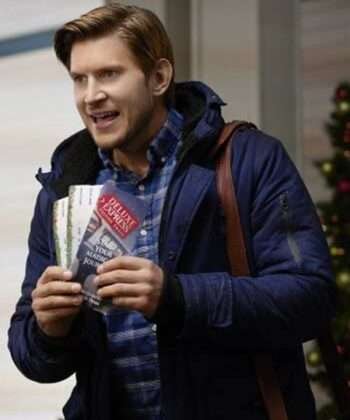 Cross Country Christmas Greyston Holt Blue Jacket