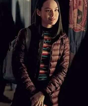Jackie Veda Locke & Key S01 Puffer Hooded Coat