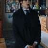 TV Series Wednesday (2022) Goody Addams Black Trench Coat