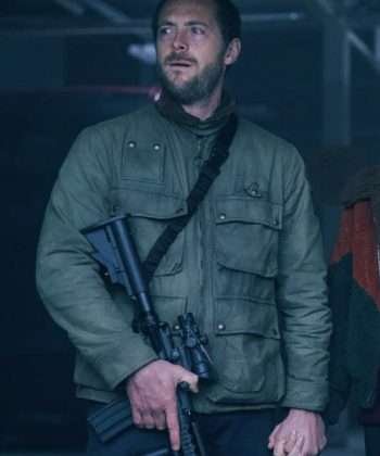 TV Series War of the Worlds Stephen Campbell Moore Green Jacket
