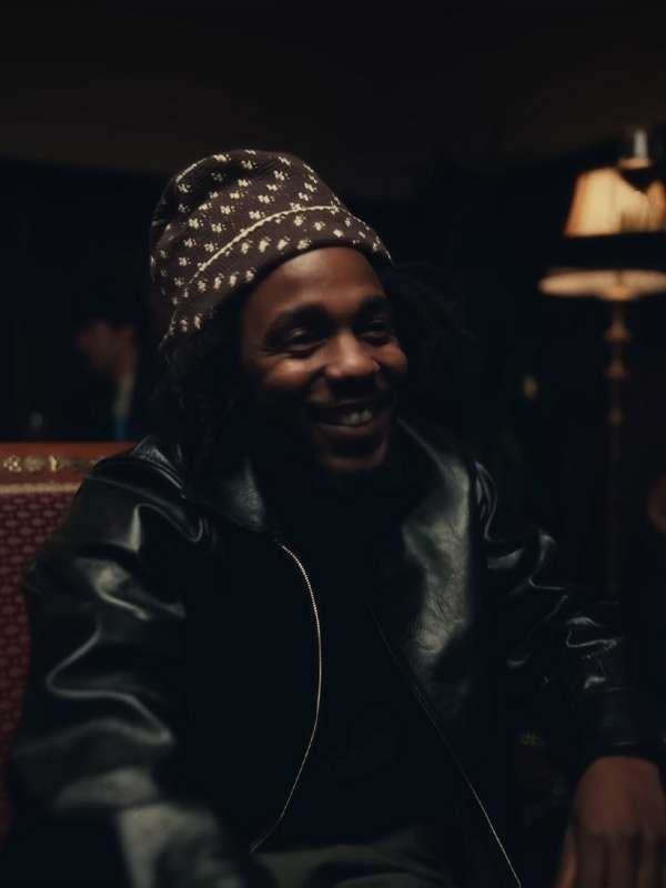 Kendrick Lamar Count Me Out Black Leather Jacket