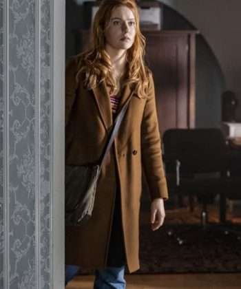 Nancy Drew Kennedy McMann Brown Coat