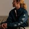 Maddie Hasson Taurus 2022 Blue Cotton Jacket