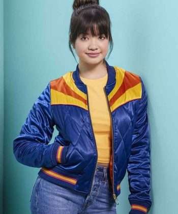 Mandy Coleman Prom Pact 2023 Satin Bomber Jacket