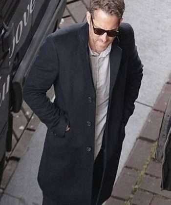 Michael Bryce The Hitman’s Bodyguard Wool Coat