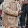 Mission Impossible 6 Fallout Luther Stickell Beige Leather Jacket