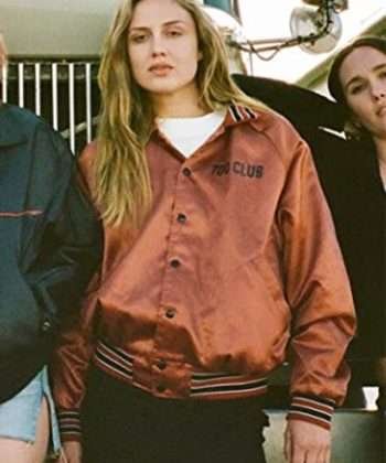 Virginia Rand Candy Land (2022) Orange Bomber Jacket