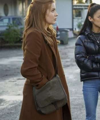 Nancy Drew S02 Kennedy McMann Brown Coat