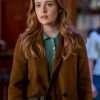 Kennedy McMann TV Series Nancy Drew Brown Wool Coat