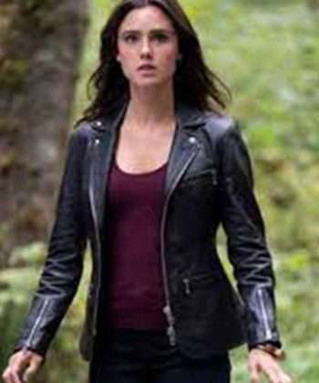 Charmed S03 Abigael Jameson-Caine Black Leather Jacket