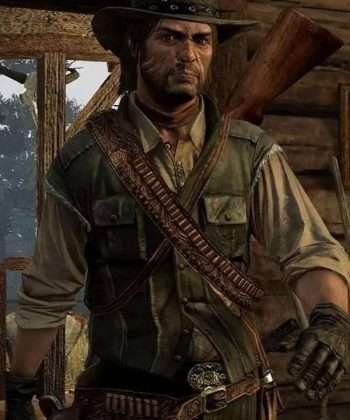 John Marston Red Dead Redemption 2 Leather Vest