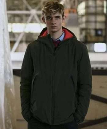 Otto Farrant Alex Rider S02 Green Hooded Jacket
