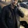 TV Series The Blacklist Tom Keen Black Leather Jacket