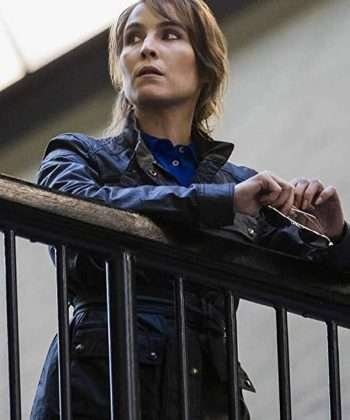 Tom Clancy’s Jack Ryan S02 Noomi Rapace Black Leather Jacket
