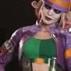 Harley Quinn Injustice 2 Purple Cropped Jacket