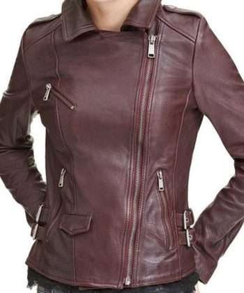 Womens Cafe Racer Leather Jacket