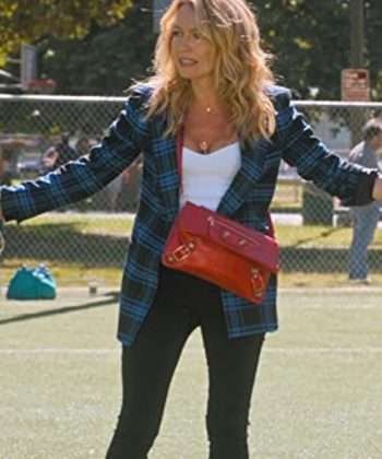 Becki Newton The Lincoln Lawyer 2022 Lorna Blue Checkered Blazer