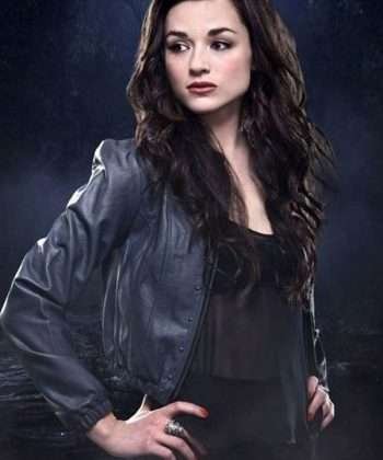 Crystal Reed Teen Wolf The Movie 2023 Leather Jacket