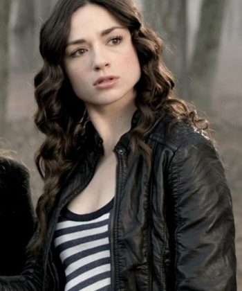 Allison Argent Teen Wolf The Movie 2023 Crystal Reed Black Leather Jacket