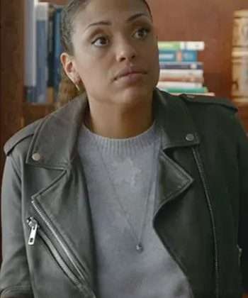 Bull Danny James Gray Leather Jacket