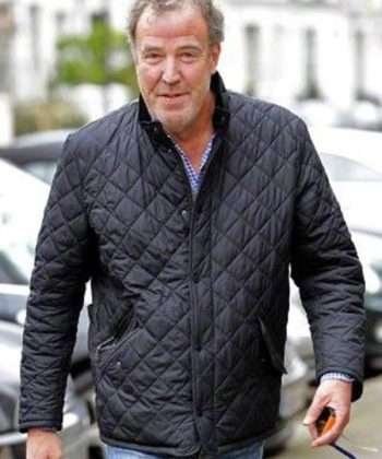Jeremy Clarkson Clarkson’s Farm Diamond Black Jacket