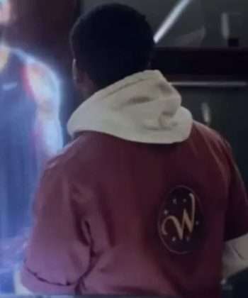 Damon Movie House Party 2023 Tosin Cole Maroon Cotton Jumpsuit