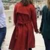 Linda Cardellini Dead to Me Trench Coat
