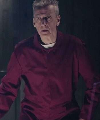 Gideon TV Series The Devil’s Hour 2022 Peter Capaldi Red Cotton Jumpsuit