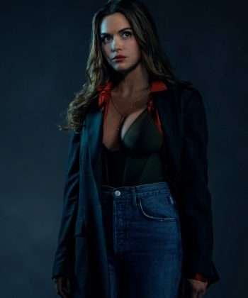 Holland Roden Teen Wolf The Movie Lydia Martin Gray Blazer Coat