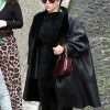 House of Gucci Lady Gaga Black Searling Coat