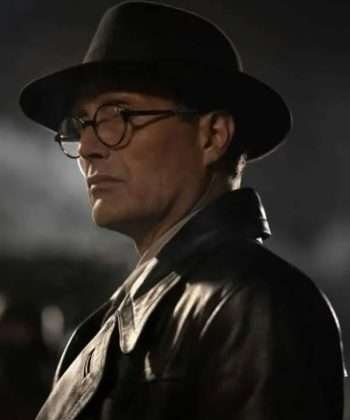 Indiana Jones and the Dial of Destiny Mads Mikkelsen Leather Coat