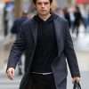 Sebastian Stan Sharper 2023 Gray Coat