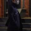 Mike Ross TV Series Suits Patrick J. Adams Blue Wool Coat