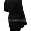 Murder Mystery Jennifer Aniston Black Wool Coat